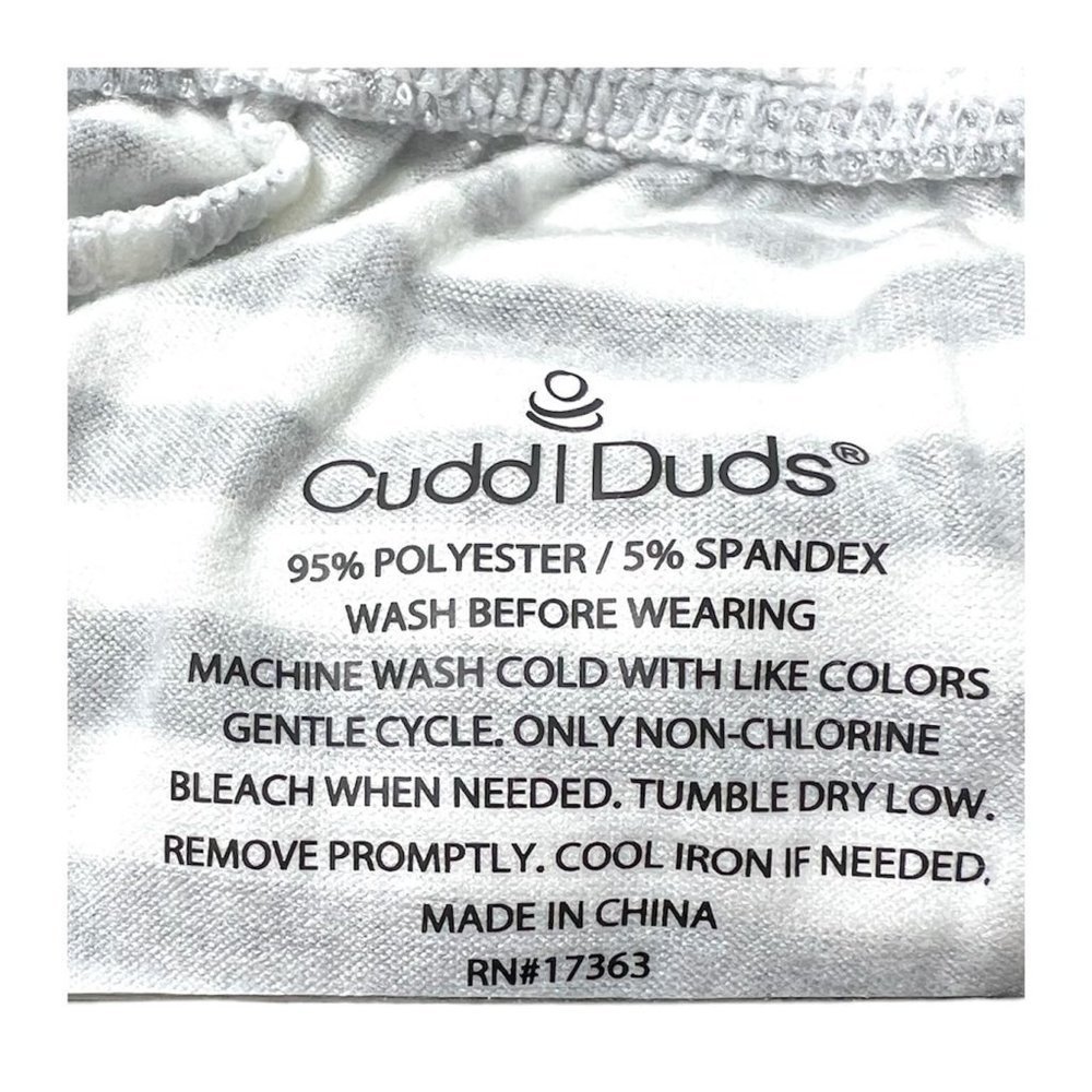 Cuddl Duds Womens Gray Short Sleeve Wide Leg Cropped Pajamas Set Plus Sz 3X NWT - Picture 6 of 7